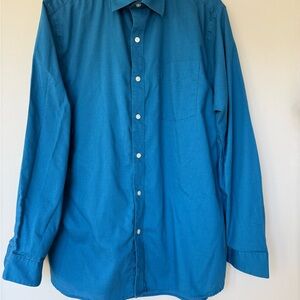 Van Heusen Vibrant Blue Casual Shirt